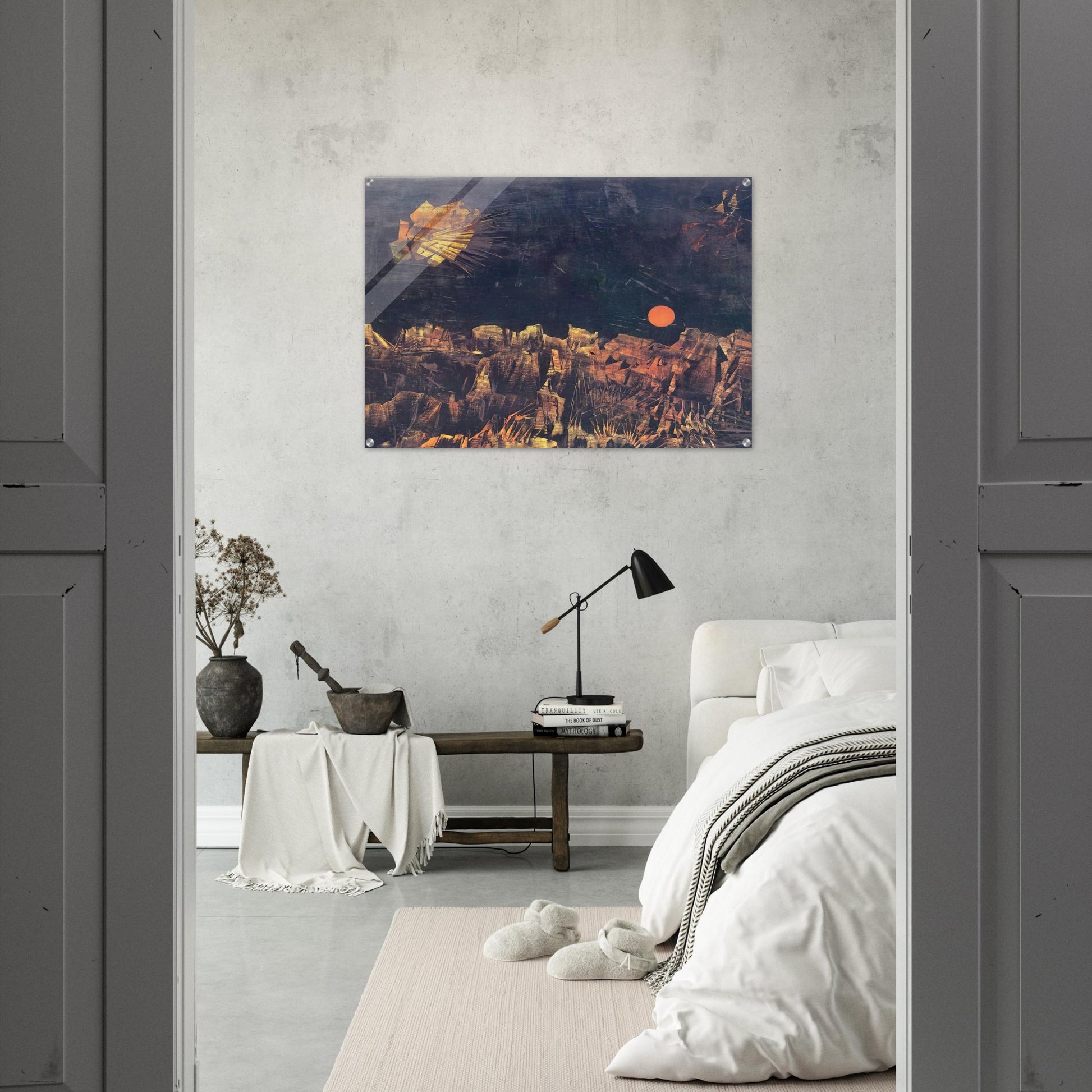 Praise to Tanguy - Max Ernst Acrylic Print - 70x100 cm / 28x40″ inches