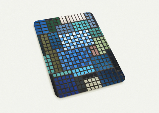 PARK 1924 By Josef Albers Pack of 10 Post Cards | Josef Albers Post Cards | A6 (10.5 x 14.8 cm) - 4.1 x 5.8 inches