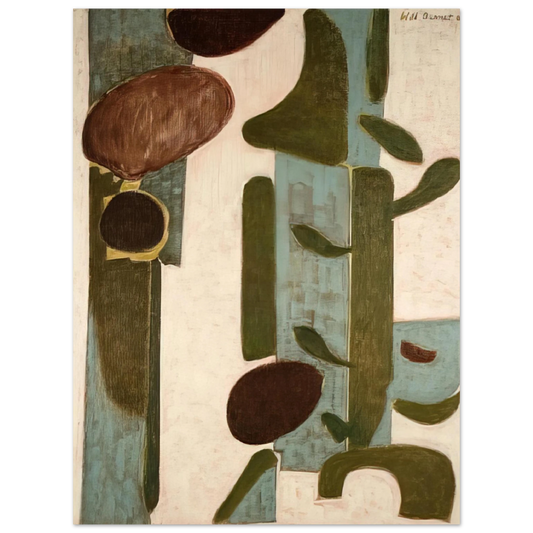 Will Barnet - Call It Winter - 2003 United States  75x100 cm / 30x40inches Fine Art Poster