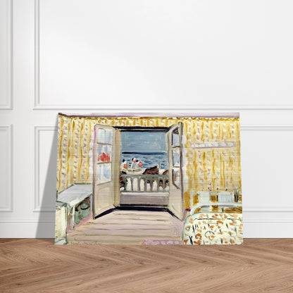 INTERIOR JULY 14TH ETRETAT 1920 - Henri Matisse Brushed Aluminum Print - 70x100 cm / 28x40 inches | Henri Matisse Aluminum Print | Henri Matisse Prints
