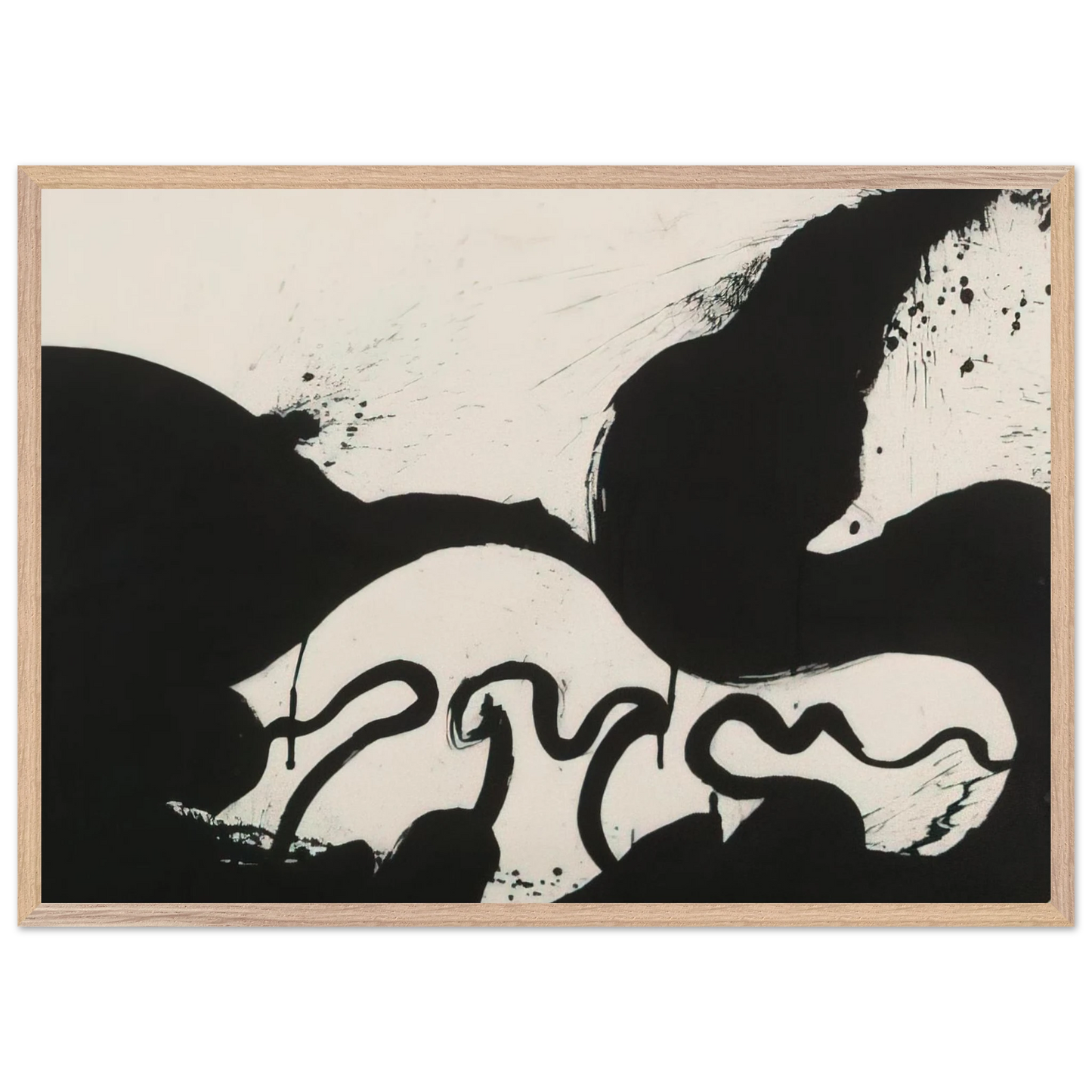 Helen Frankenthaler - Untitled - 1973 Wall art - A3 (29.7 x 42  cm) - Fine Art Poster-canvas - -