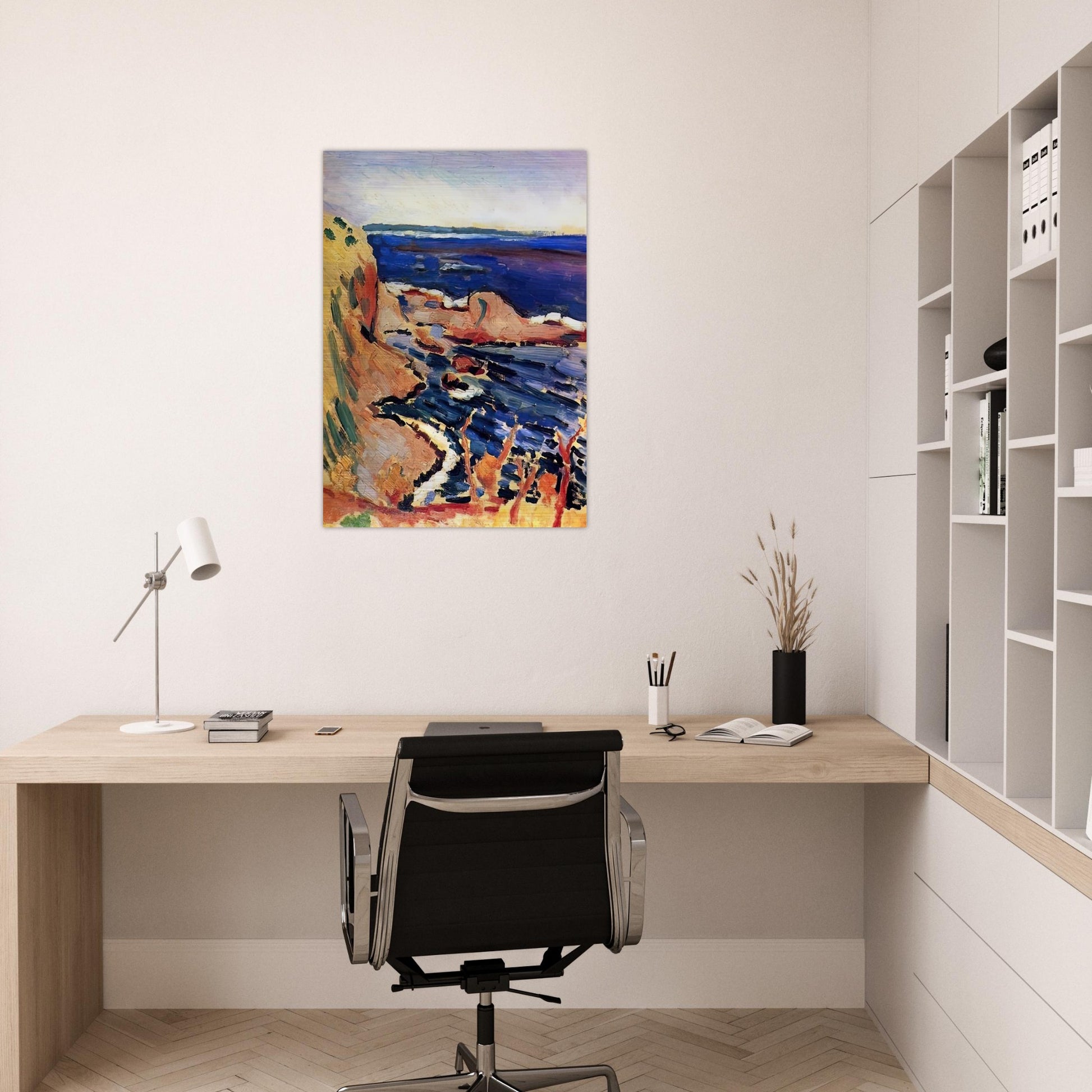 LA MOULADE 1905 - Henri Matisse Brushed Aluminum Print - 70x100 cm / 28x40 inches | Henri Matisse Aluminum Print | Henri Matisse Prints