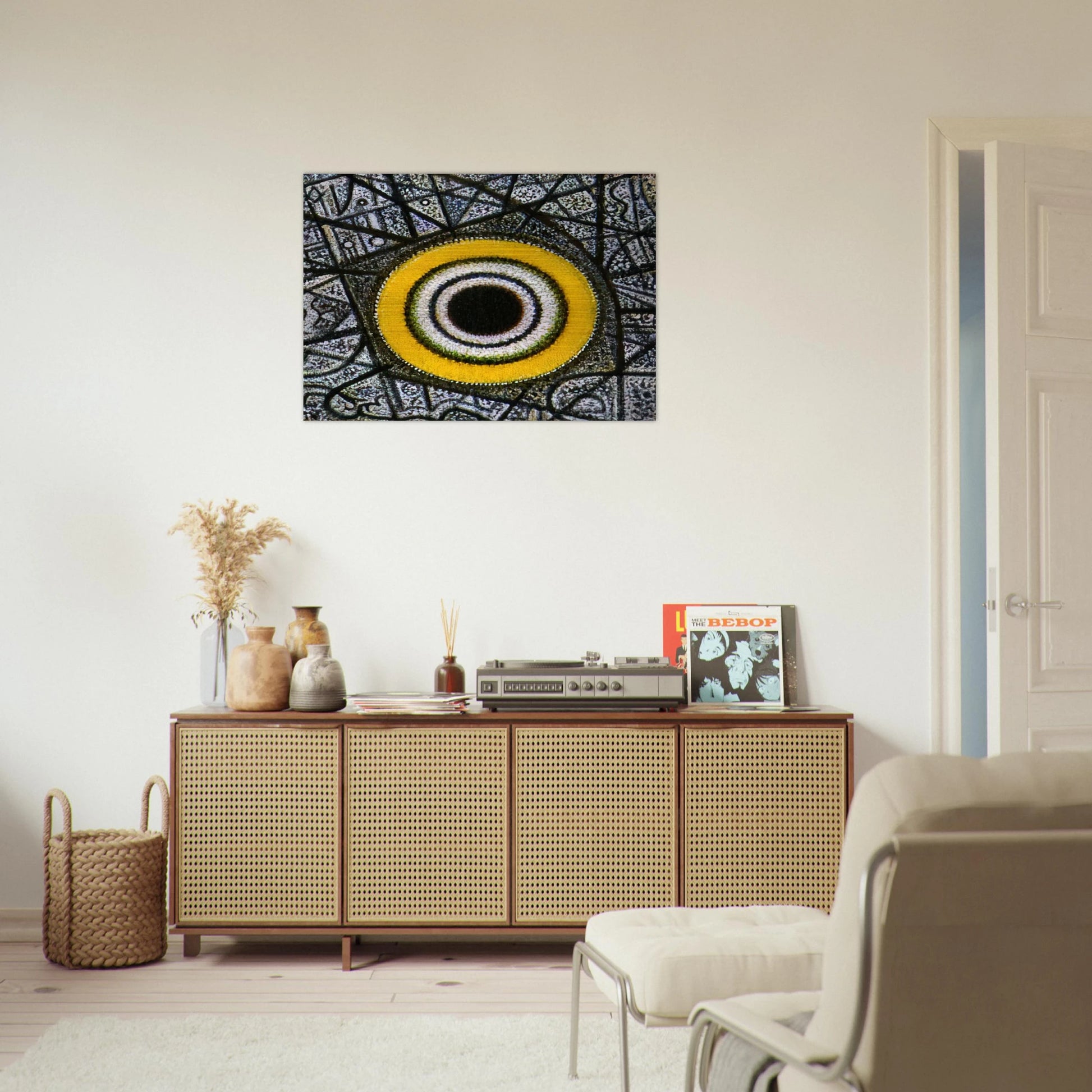 Now a Turning Orb - Richard Pousette-Dart Brushed Aluminum Print - 70x100 cm / 28x40 inches | Richard Pousette-Dart Aluminum Print | Richard Pousette-Dart Prints
