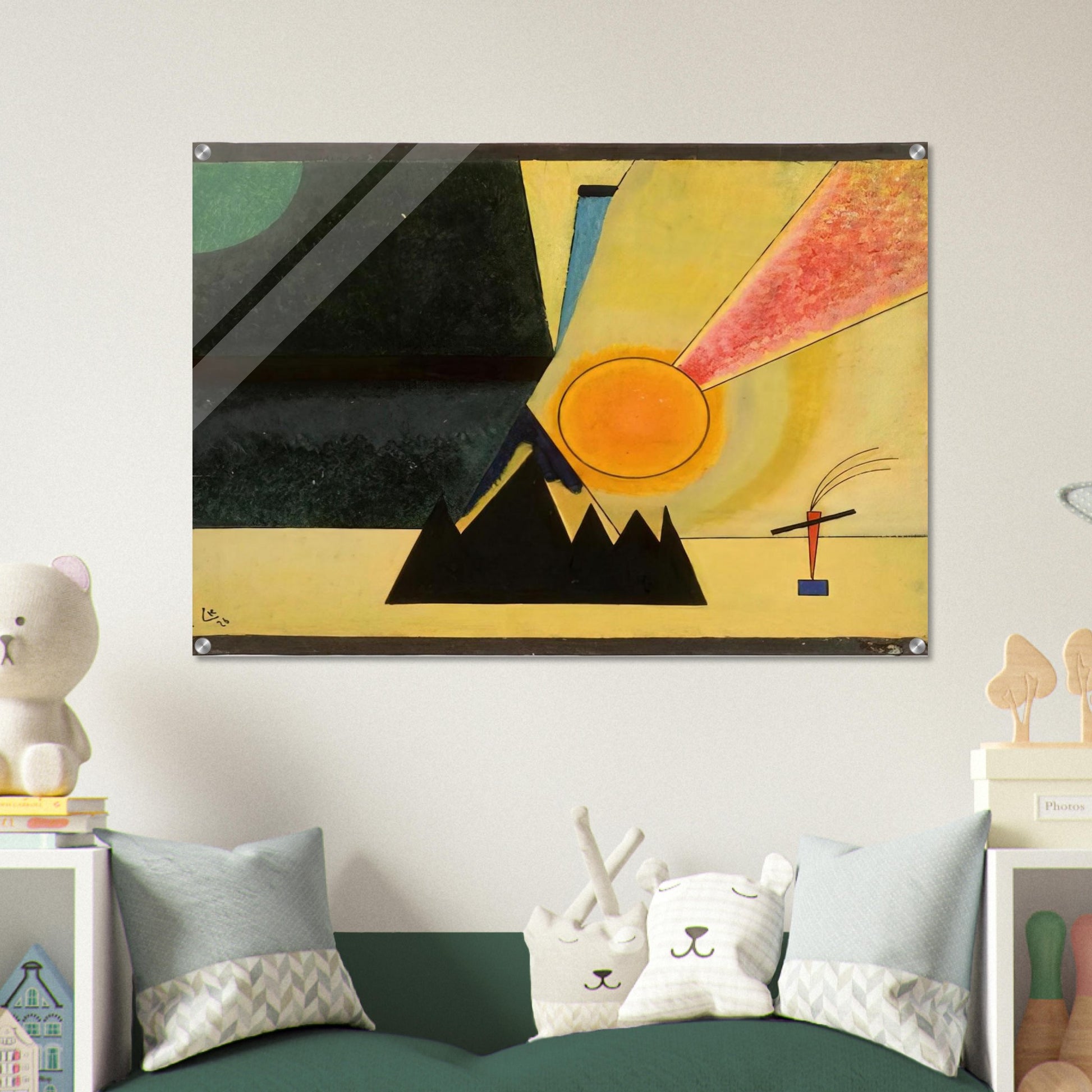 DEVELOPMENT 1926 - Wassily Kandinsky Acrylic Print - 70x100 cm / 28x40″ inches | Wassily Kandinsky Wall Art | Wassily Kandinsky Prints