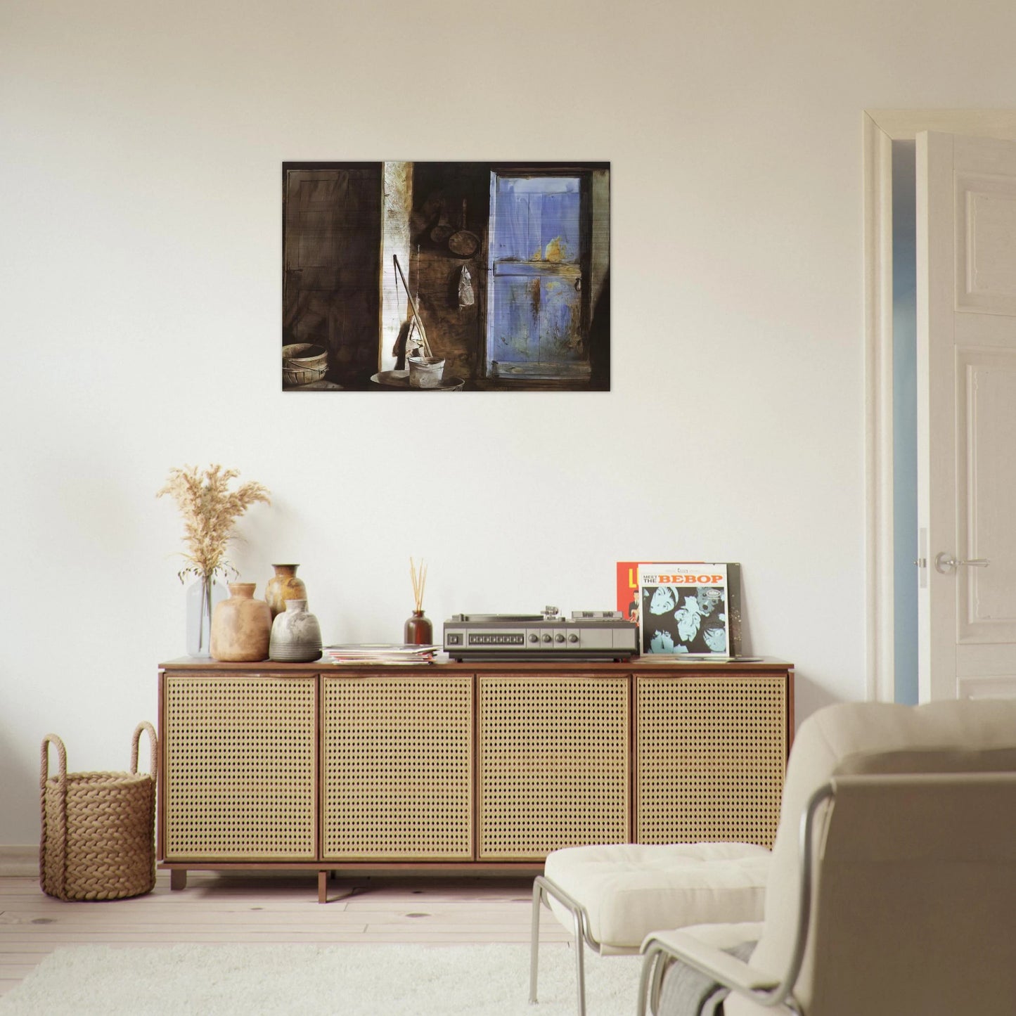 ALVARO CHRISTINA - Andrew Wyeth Brushed Aluminum Print - 70x100 cm / 28x40 inches | Andrew Wyeth Aluminum Print | Andrew Wyeth Prints