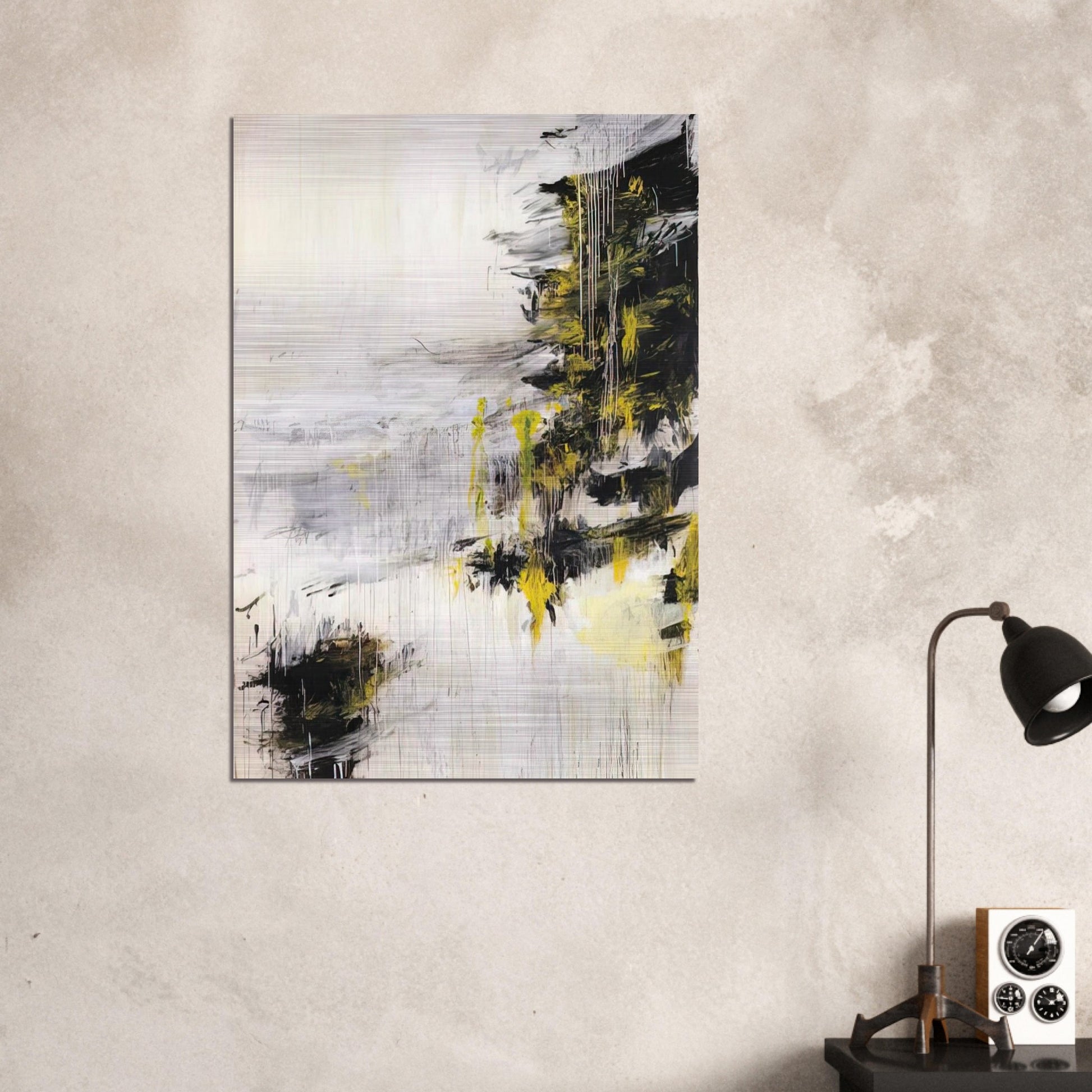 Quattro Stagioni II. Inverno - Cy Twombly Brushed Aluminum Print - 70x100 cm / 28x40 inches | Cy Twombly Aluminum Print | Cy Twombly Prints