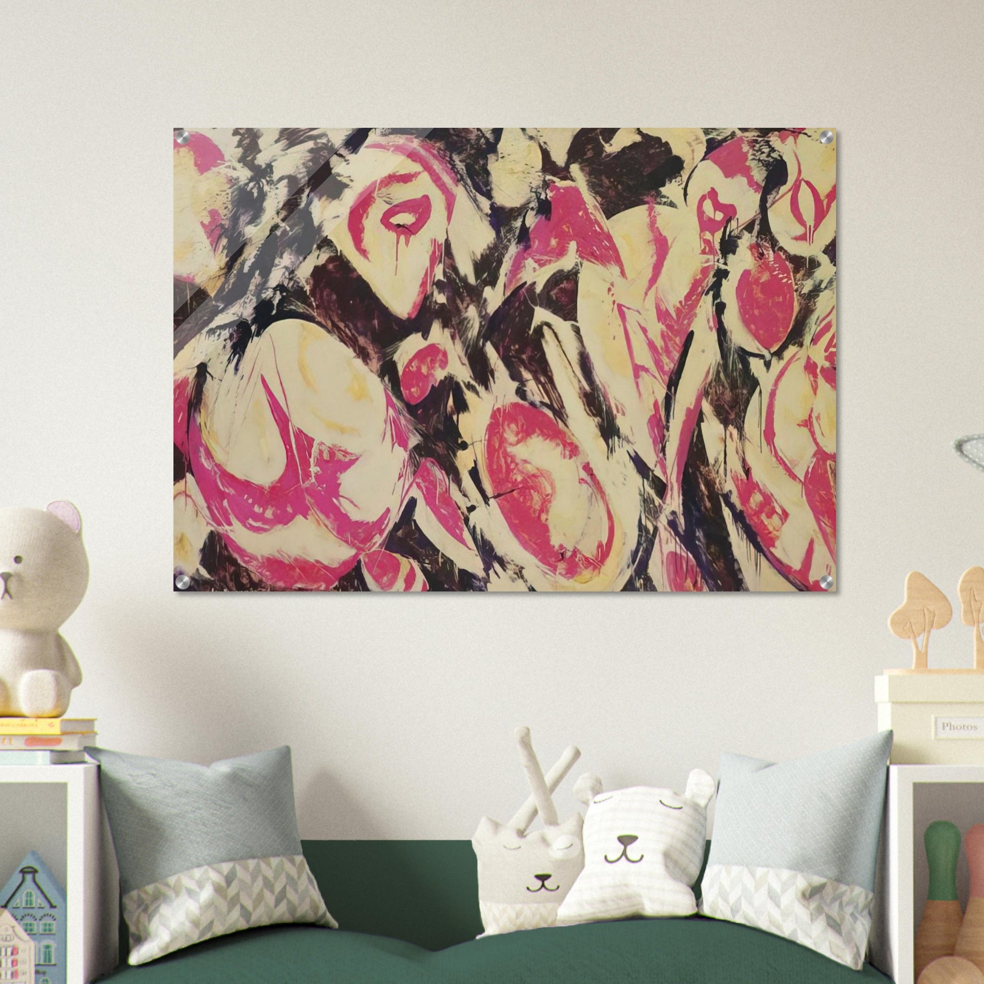 Gaea - Lee Krasner Acrylic Print - 70x100 cm / 28x40″ inches | Lee Krasner Wall Art | Lee Krasner Prints