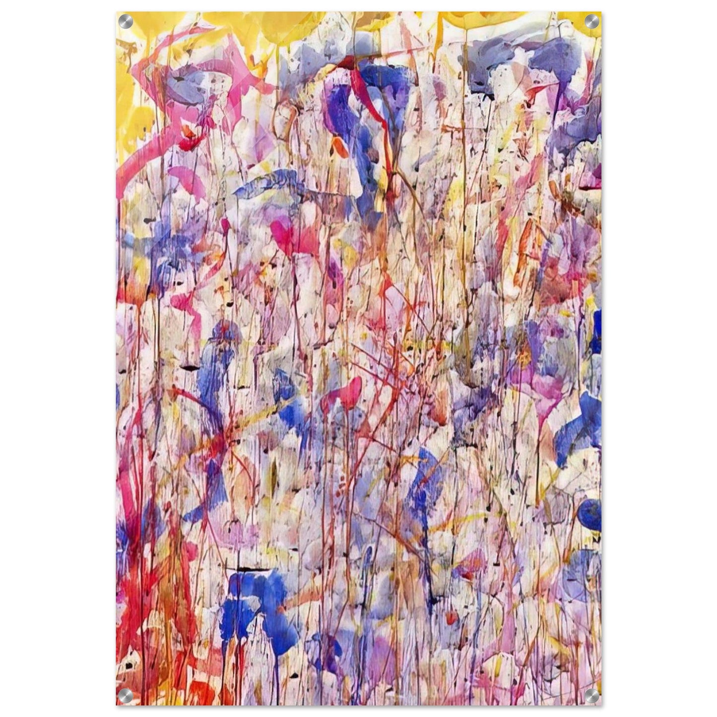 Untitled  SF57-008  - Sam Francis Acrylic Print - 70x100 cm / 28x40″ inches