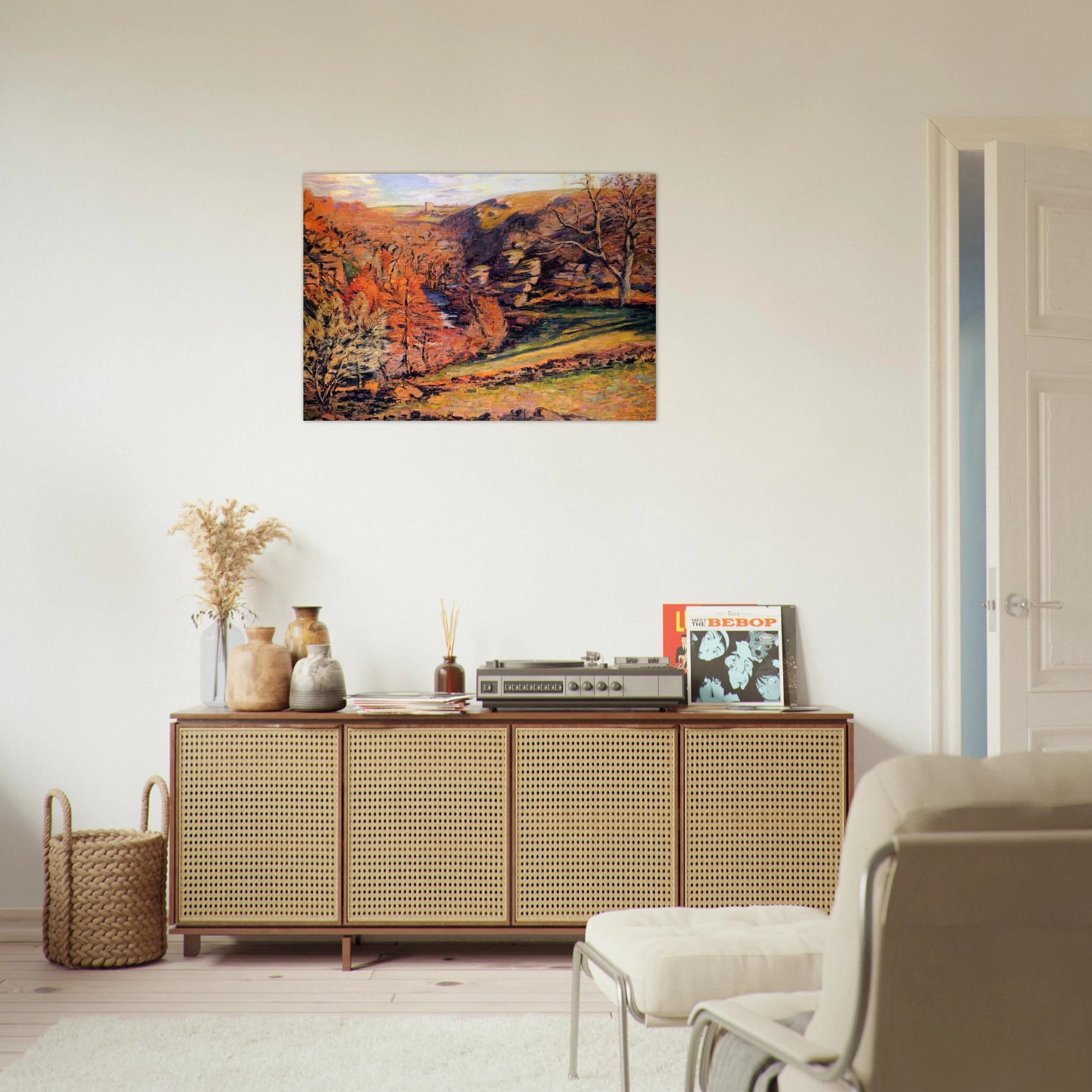Madness Ravine, Crozant - Armand Guillaumin Brushed Aluminum Print - 70x100 cm / 28x40 inches | Armand Guillaumin Aluminum Print | Armand Guillaumin Prints