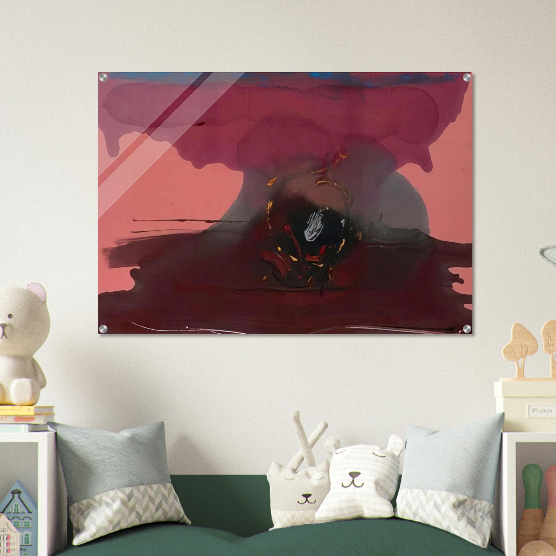 Harbinger - 1986 - Helen Frankenthaler Acrylic Print - 70x100 cm / 28x40″ inches