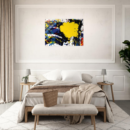 Untitled  SFP94-135  SFF 1805  - Sam Francis Acrylic Print - 70x100 cm / 28x40″ inches