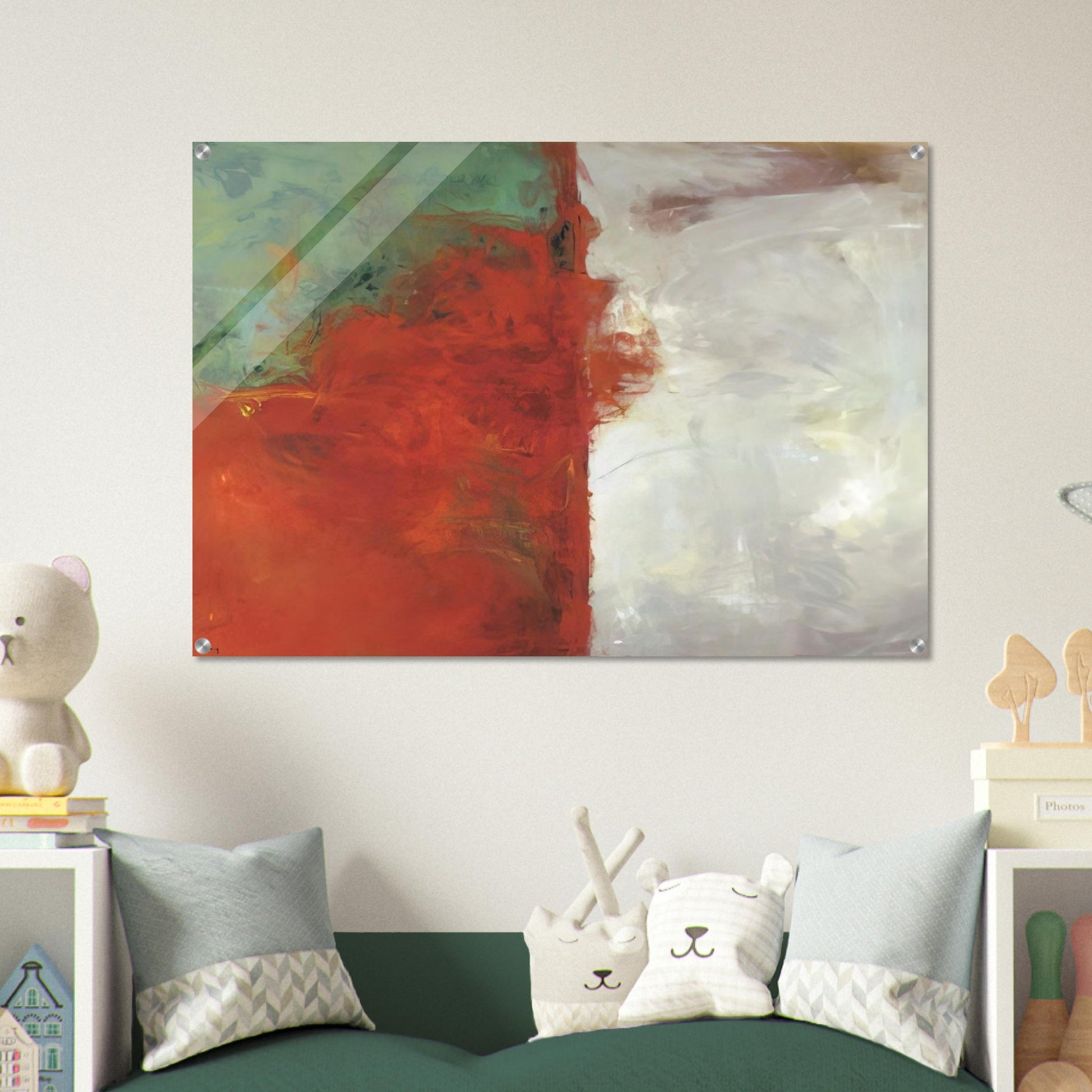 Divide - 1958 - Theodoros Stamos Acrylic Print - 70x100 cm / 28x40″ inches
