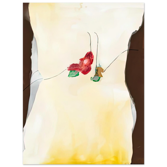 Helen Frankenthaler - Chill Factor, 1973- Wall Art - 21x29.7 cm / 8x12" - Fine Art Poster-canvas - -