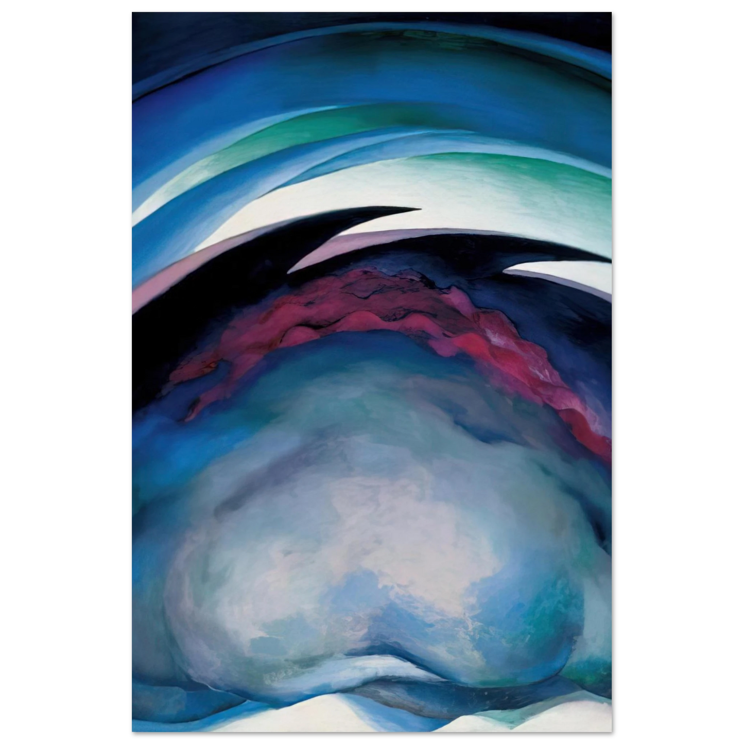 Georgia O'Keeffe - From the Plains I Fine Art Poster