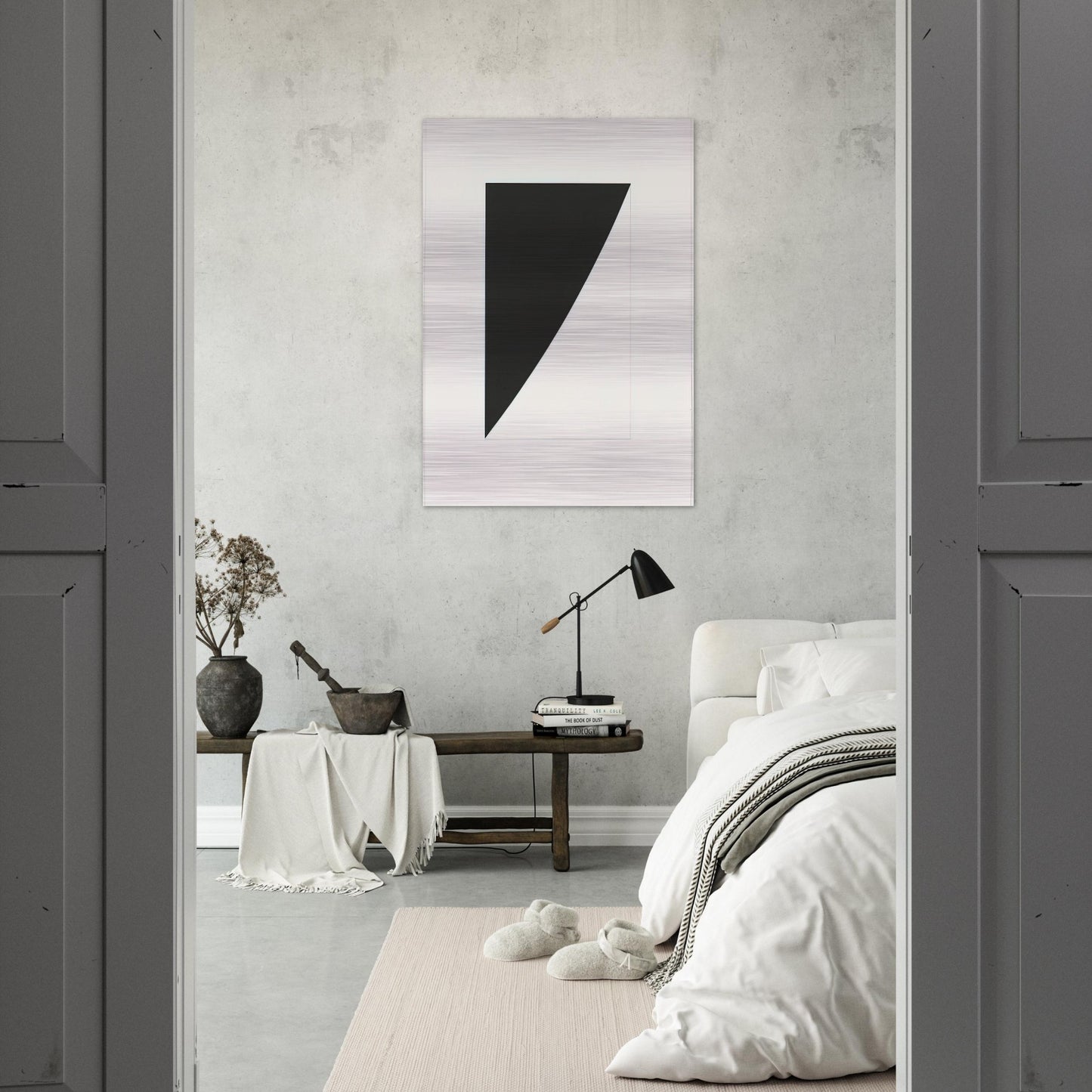 The Mallarm‚ Suite - Ellsworth Kelly Brushed Aluminum Print - 70x100 cm / 28x40 inches | Ellsworth Kelly Aluminum Print | Ellsworth Kelly Prints