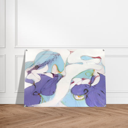 Claudia - 1975 - Norman Bluhm Acrylic Print - 70x100 cm / 28x40″ inches