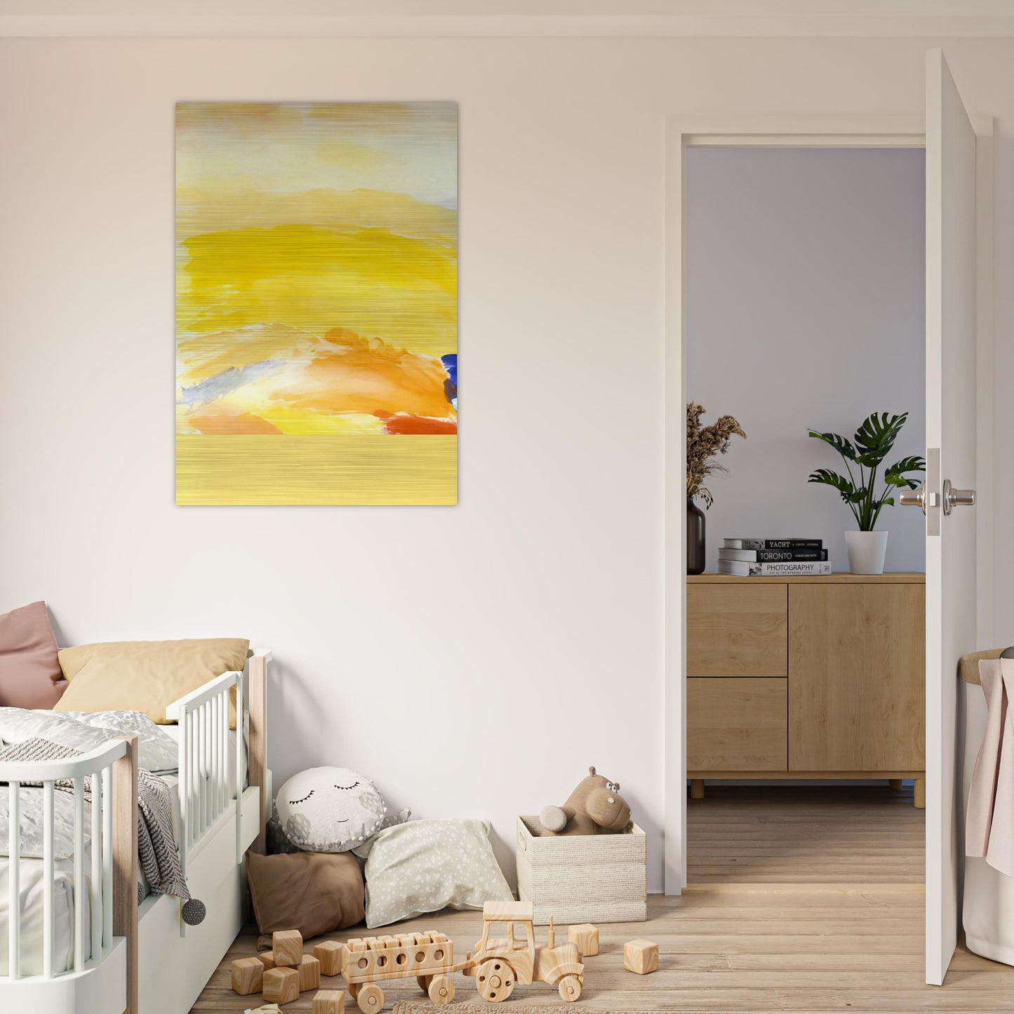 Light in Your Eyes - 2000 - Ronnie Landfield Brushed Aluminum Print - 70x100 cm / 28x40 inches | Ronnie Landfield Aluminum Print | Ronnie Landfield Prints