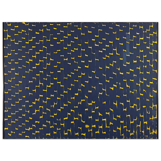 Alma Woodsey Thomas - LATE NIGHT REFLECTIONS 1972  75x100 cm / 30x40inches Fine Art Poster