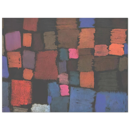 Paul Klee - COMING TO BLOOM 1934  75x100 cm / 30x40inches Fine Art Poster