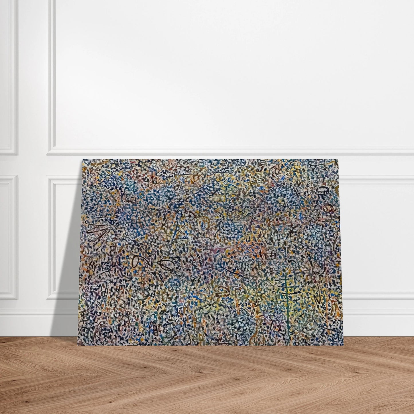 Presence Amaranth Garden - Richard Pousette-Dart Brushed Aluminum Print - 70x100 cm / 28x40 inches | Richard Pousette-Dart Aluminum Print | Richard Pousette-Dart Prints