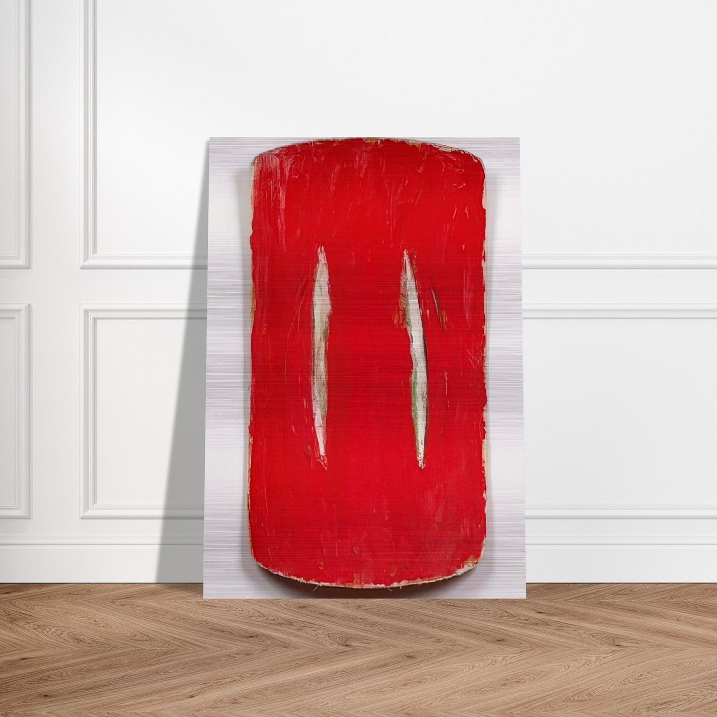 Old Flame - 1974 - Ron Gorchov Brushed Aluminum Print - 70x100 cm / 28x40 inches | Ron Gorchov Aluminum Print | Ron Gorchov Prints
