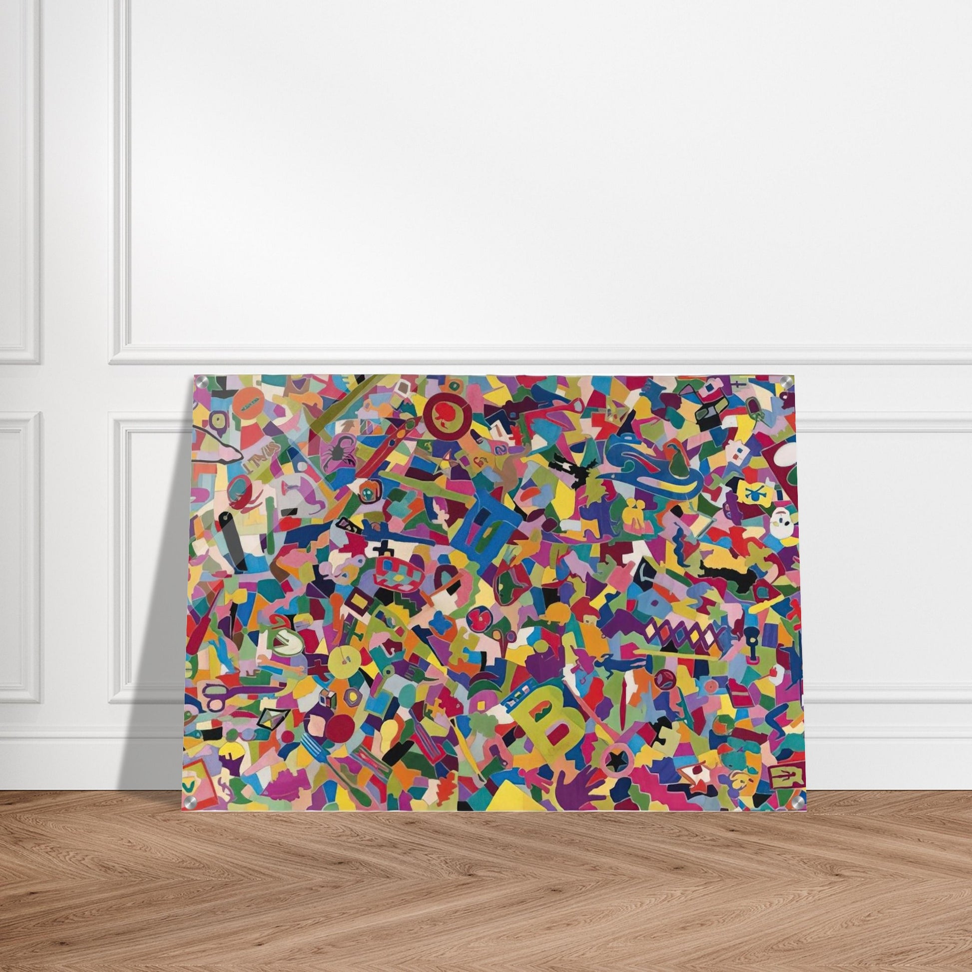 TUTTO 1988 - Alighiero Boetti Acrylic Print - 70x100 cm / 28x40″ inches
