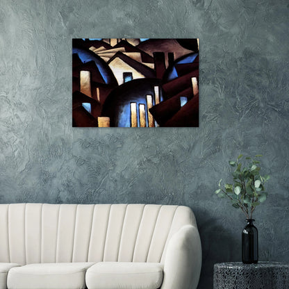 Nature Symbolized or Reefs - 1924 - Arthur Dove Brushed Aluminum Print - 70x100 cm / 28x40 inches | Arthur Dove Aluminum Print | Arthur Dove Prints