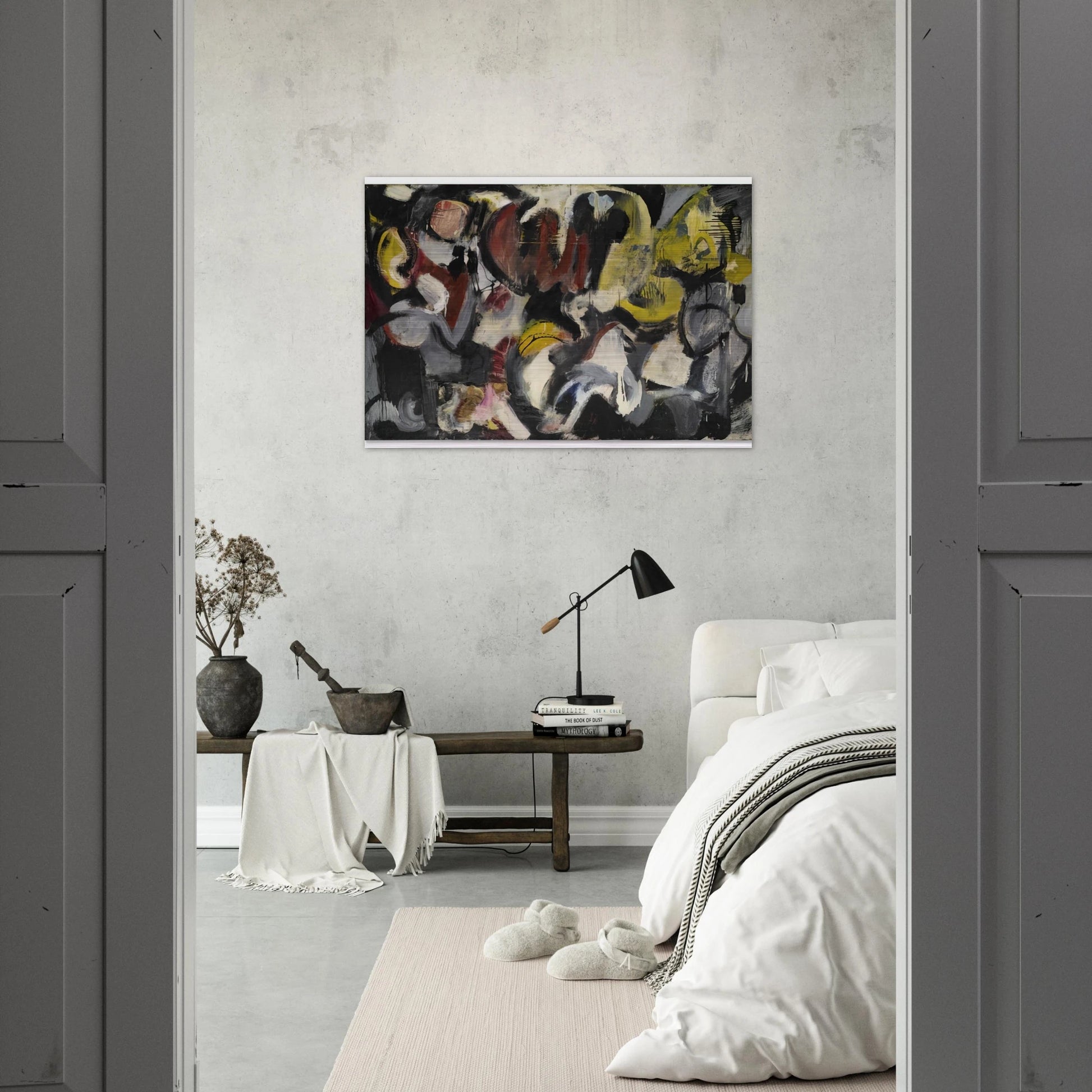 Months and Moons - Grace Hartigan Brushed Aluminum Print - 70x100 cm / 28x40 inches | Grace Hartigan Aluminum Print | Grace Hartigan Prints