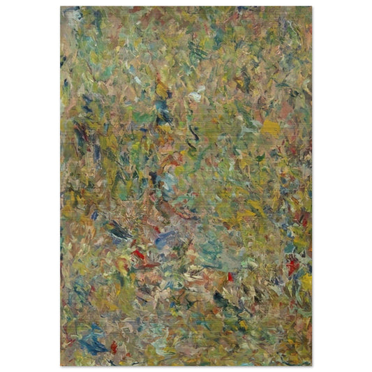 UNTITLED 1960 1 - Milton Resnick Brushed Aluminum Print - 70x100 cm / 28x40 inches | Milton Resnick Aluminum Print | Milton Resnick Prints