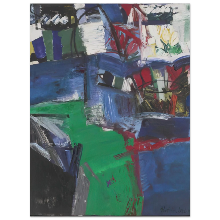 Grace Hartigan - Shinnecock Canal  75x100 cm / 30x40inches Fine Art Poster