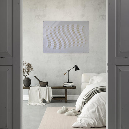 Superficie III - 1995 - Enrico Castellani Acrylic Print - 70x100 cm / 28x40″ inches | Enrico Castellani Wall Art | Enrico Castellani Prints