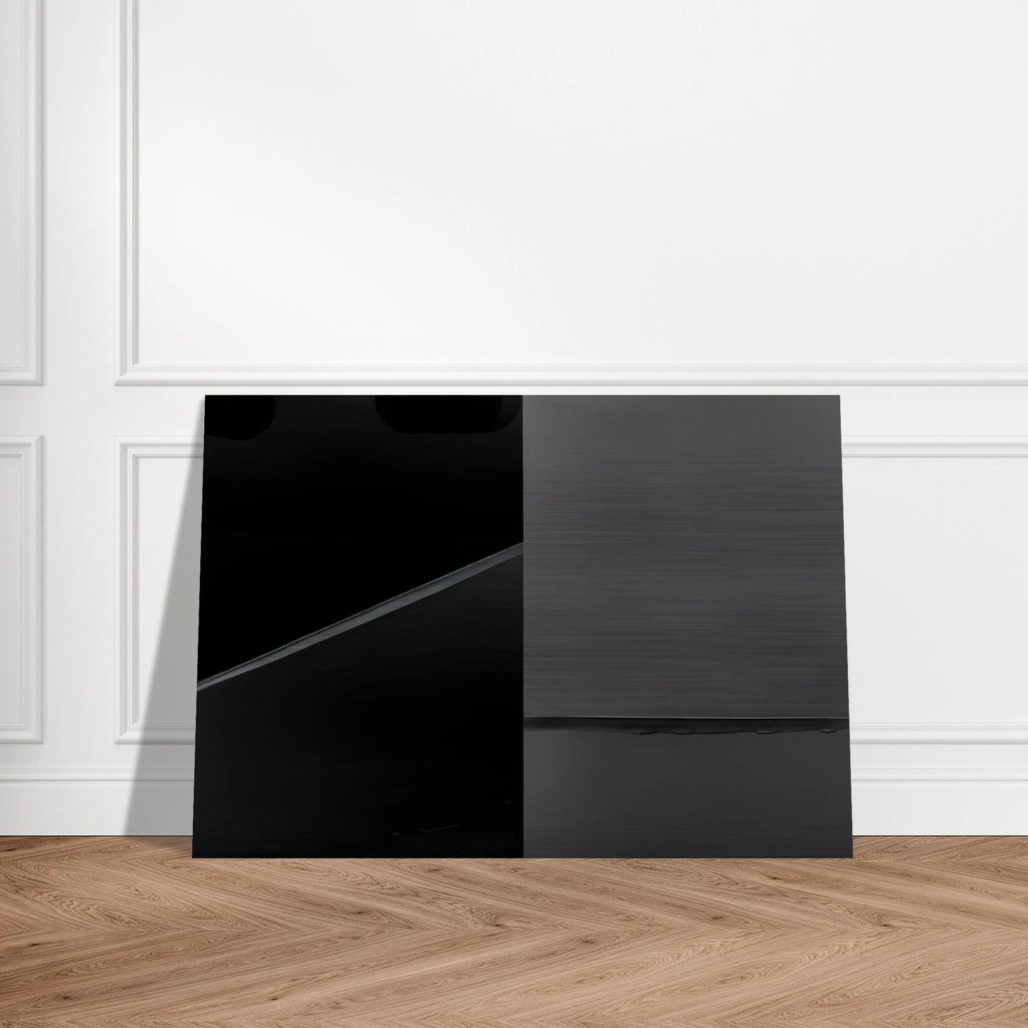 Peinture 222 x 314 cm, 24 février 2008 - 2008 - Pierre Soulages Brushed Aluminum Print - 70x100 cm / 28x40 inches | Pierre Soulages Aluminum Print | Pierre Soulages Prints