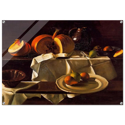 THE STILL LIFE WITH PUMPKIN 1939 - Andre Derain Acrylic Print - 70x100 cm / 28x40″ inches