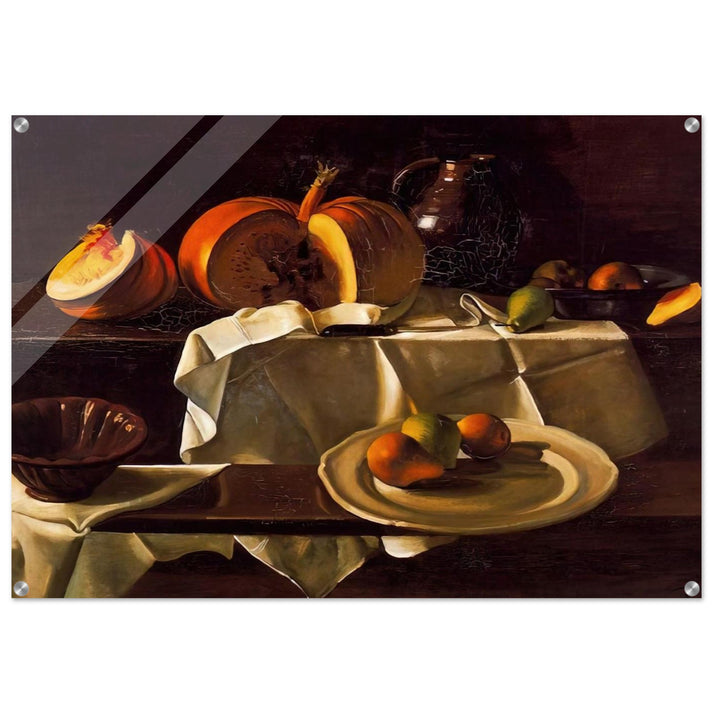 THE STILL LIFE WITH PUMPKIN 1939 - Andre Derain Acrylic Print - 70x100 cm / 28x40″ inches