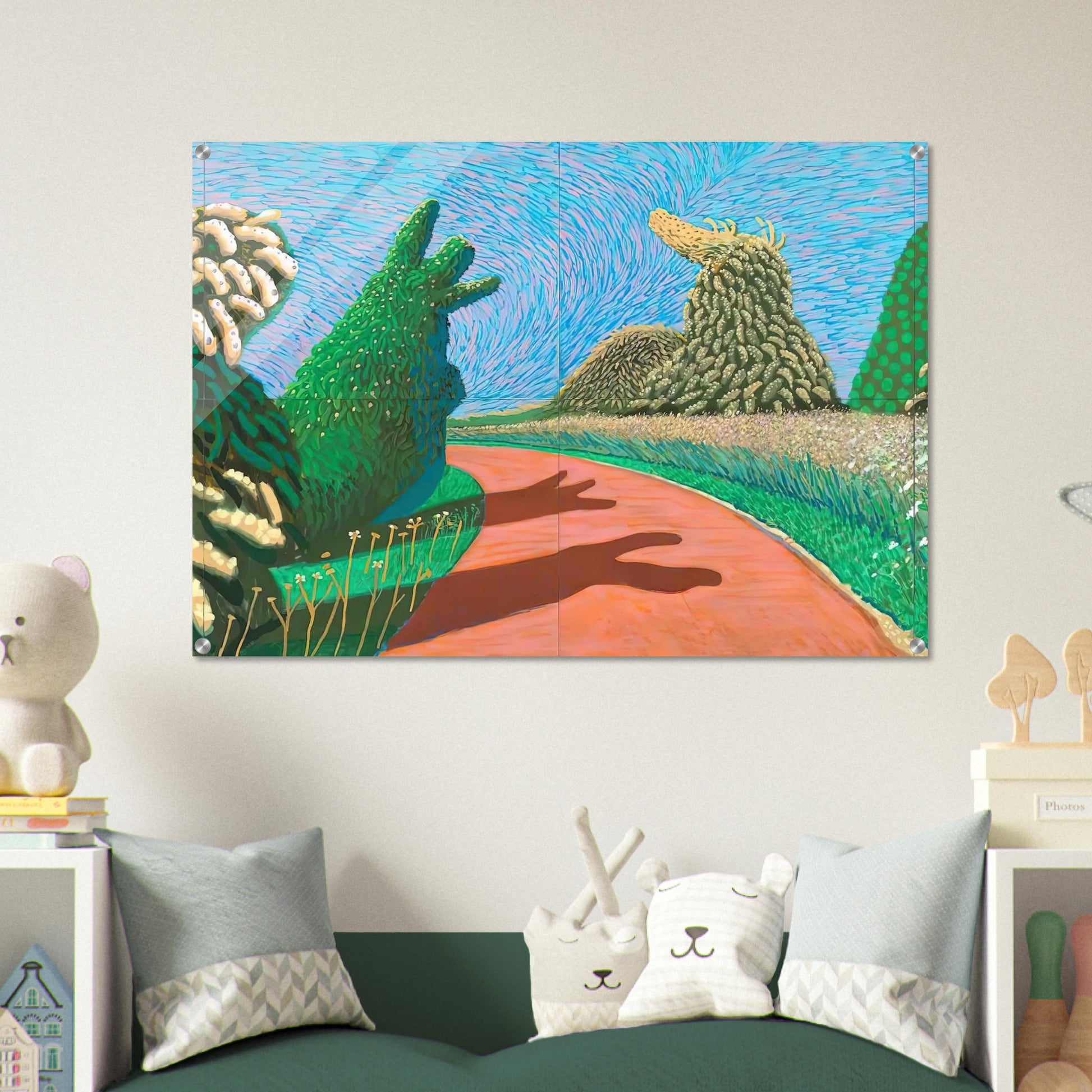 David Hockney - David Hockney Acrylic Print - 70x100 cm / 28x40″ inches | David Hockney Art | Artwork by David Hockney