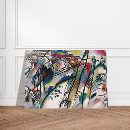 IMPROVISATION 28 SECOND VERSION 1912 - Wassily Kandinsky Acrylic Print - 70x100 cm / 28x40″ inches