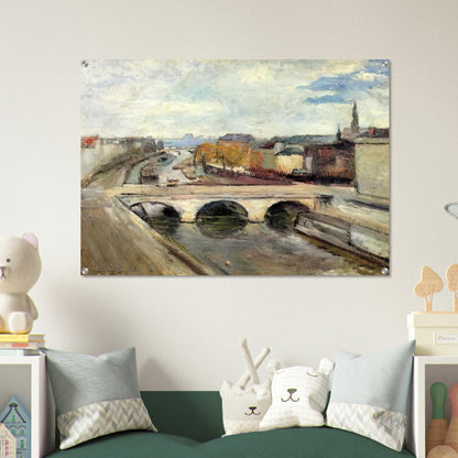 THE POT SAINT MICHEL IN PARIS 1900 - Henri Matisse Acrylic Print - 70x100 cm / 28x40″ inches | Henri Matisse Wall Art | Henri Matisse Prints