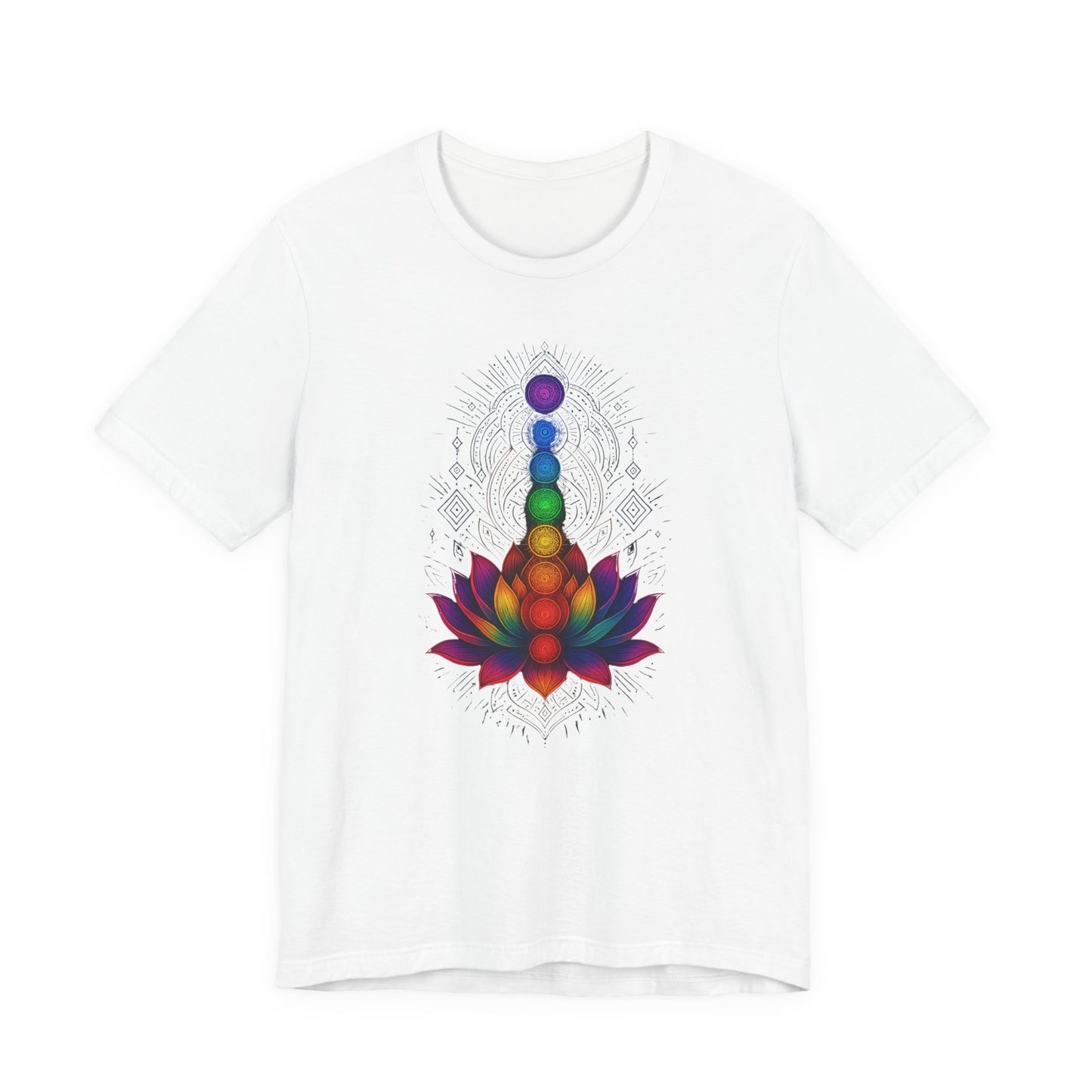 Amante del yoga espiritual de la flor de loto del chakra
