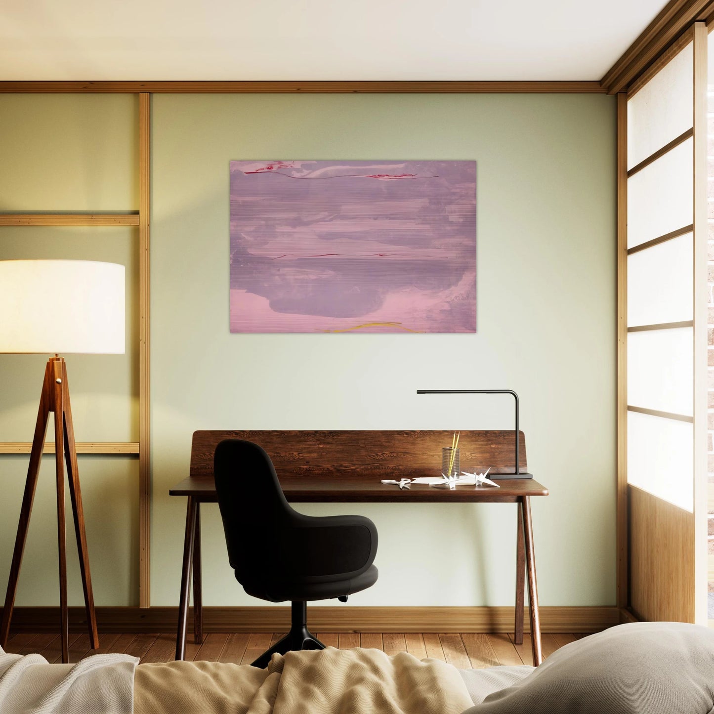 Dream Walk - 1977 - Helen Frankenthaler Brushed Aluminum Print - 70x100 cm / 28x40 inches | Helen Frankenthaler Aluminum Print | Helen Frankenthaler Prints