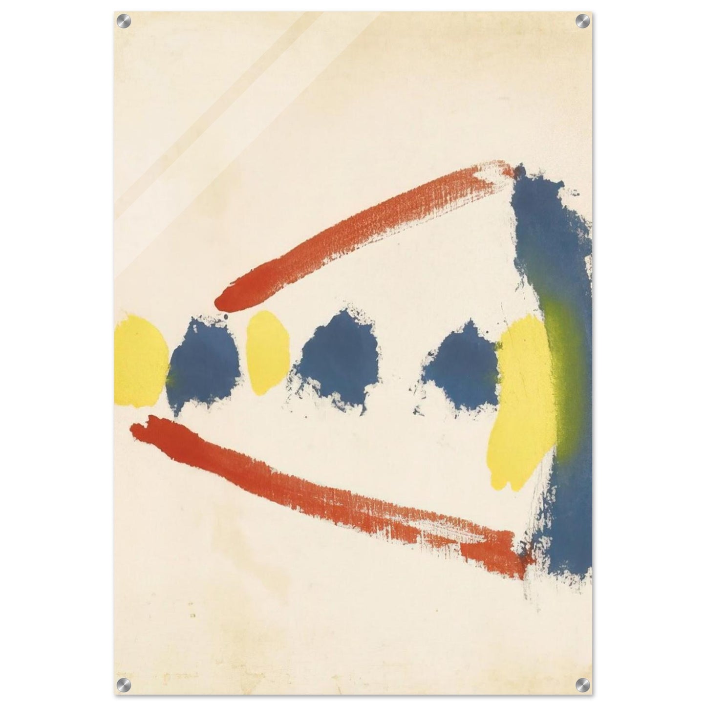 Untitled - 1965 - Helen Frankenthaler Acrylic Print - 70x100 cm / 28x40″ inches | Helen Frankenthaler Wall Art | Helen Frankenthaler Prints