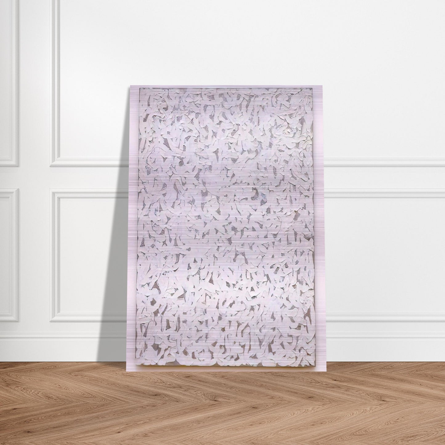 Points - Robert Ryman Brushed Aluminum Print - 70x100 cm / 28x40 inches | Robert Ryman Aluminum Print | Robert Ryman Prints