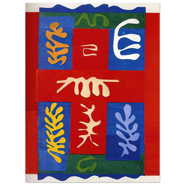 Henri Matisse - CUT OUTS 4  75x100 cm / 30x40inches Fine Art Poster
