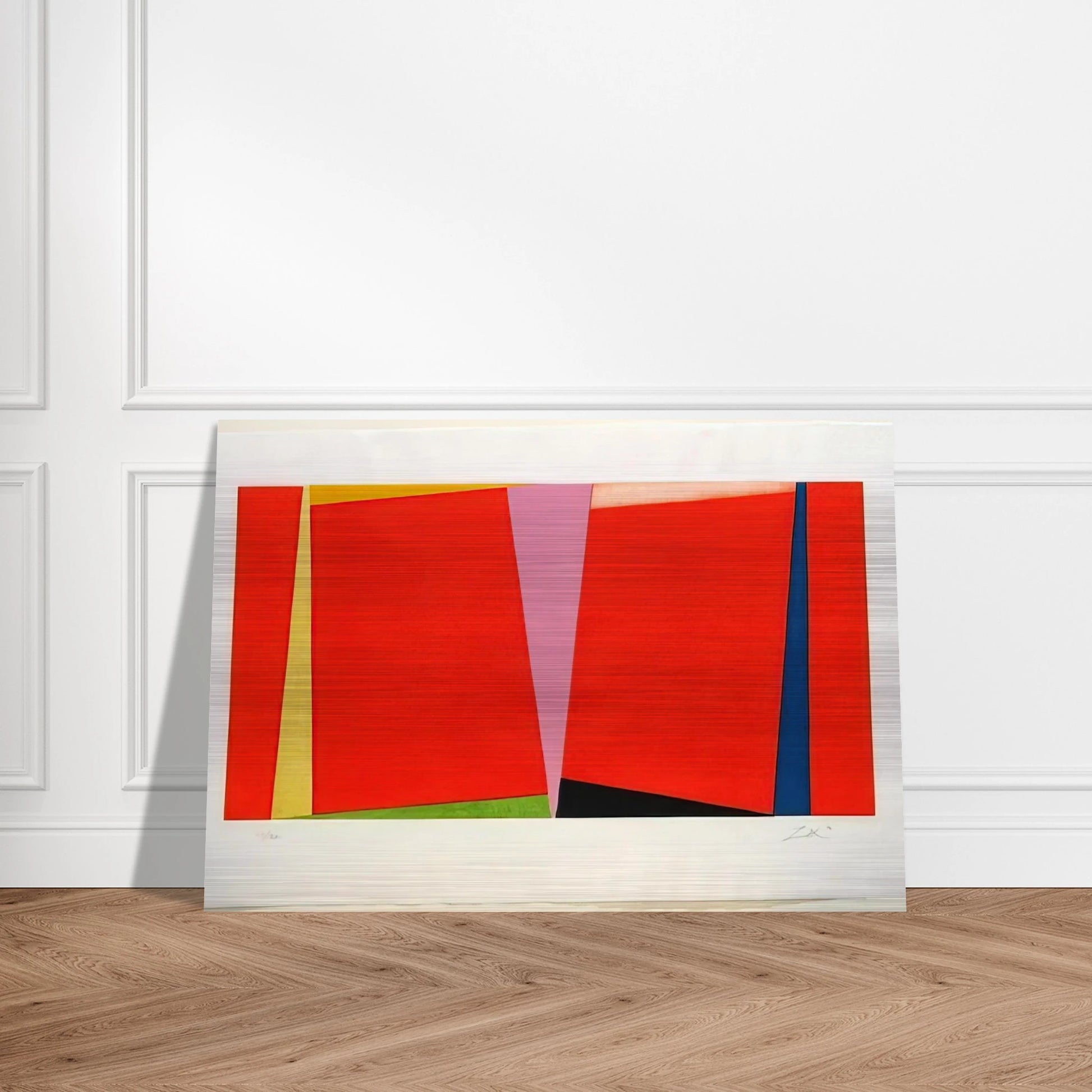 Untitled - 1970 - Larry Zox Brushed Aluminum Print - 70x100 cm / 28x40 inches | Larry Zox Aluminum Print | Larry Zox Prints