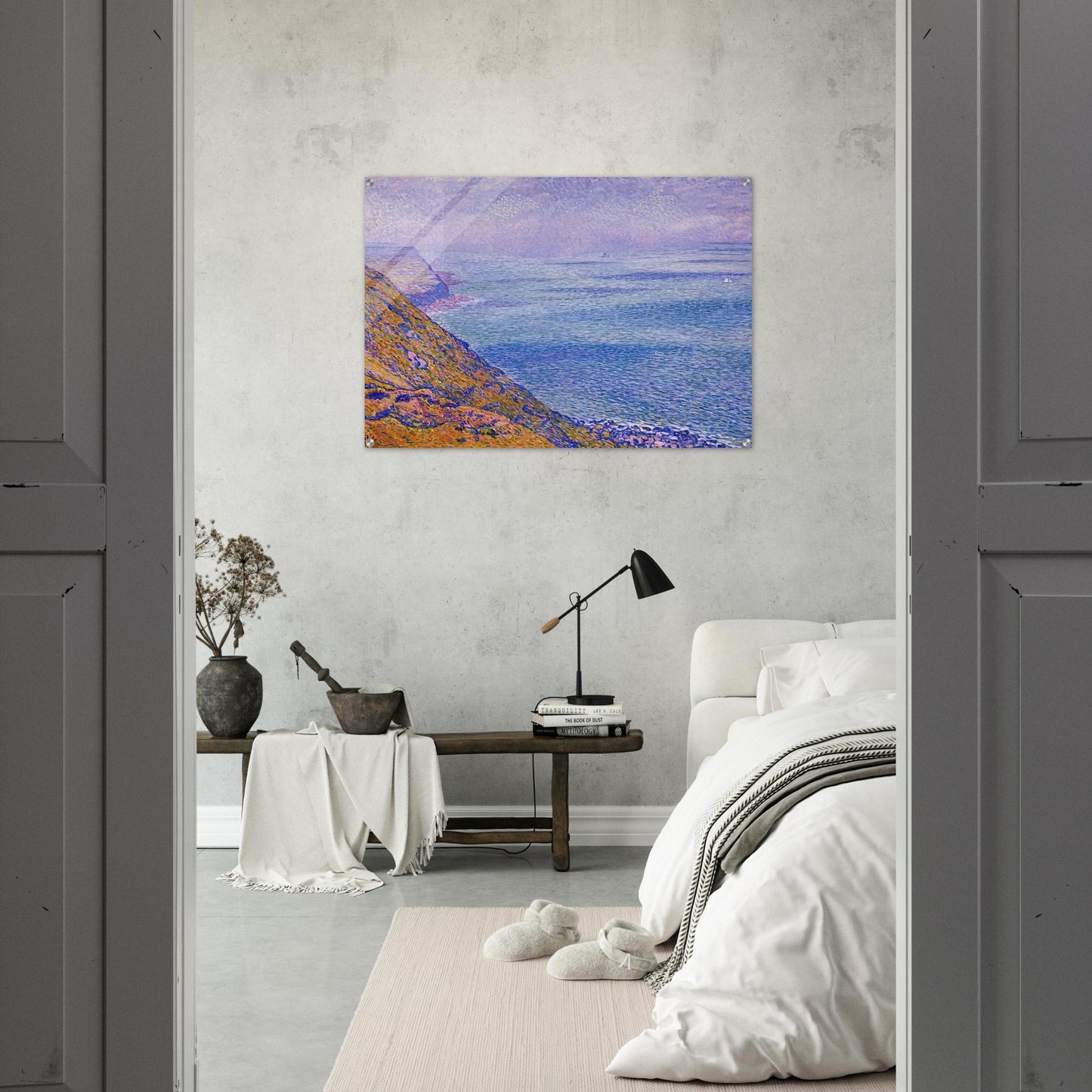 THE CAP GRIS NEZ 1900 - Theo van Rysselberghe Acrylic Print - 70x100 cm / 28x40″ inches