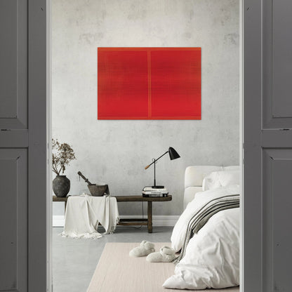 Rettangoli equivalenti - 1965 - Antonio Calderara Brushed Aluminum Print - 70x100 cm / 28x40 inches | Antonio Calderara Aluminum Print | Antonio Calderara Prints