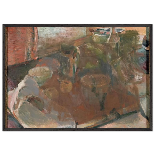 STILL LIFE 1902 - Henri Matisse 70x100 cm / 28x40 inches Framed Art Print – Black Wooden Frame