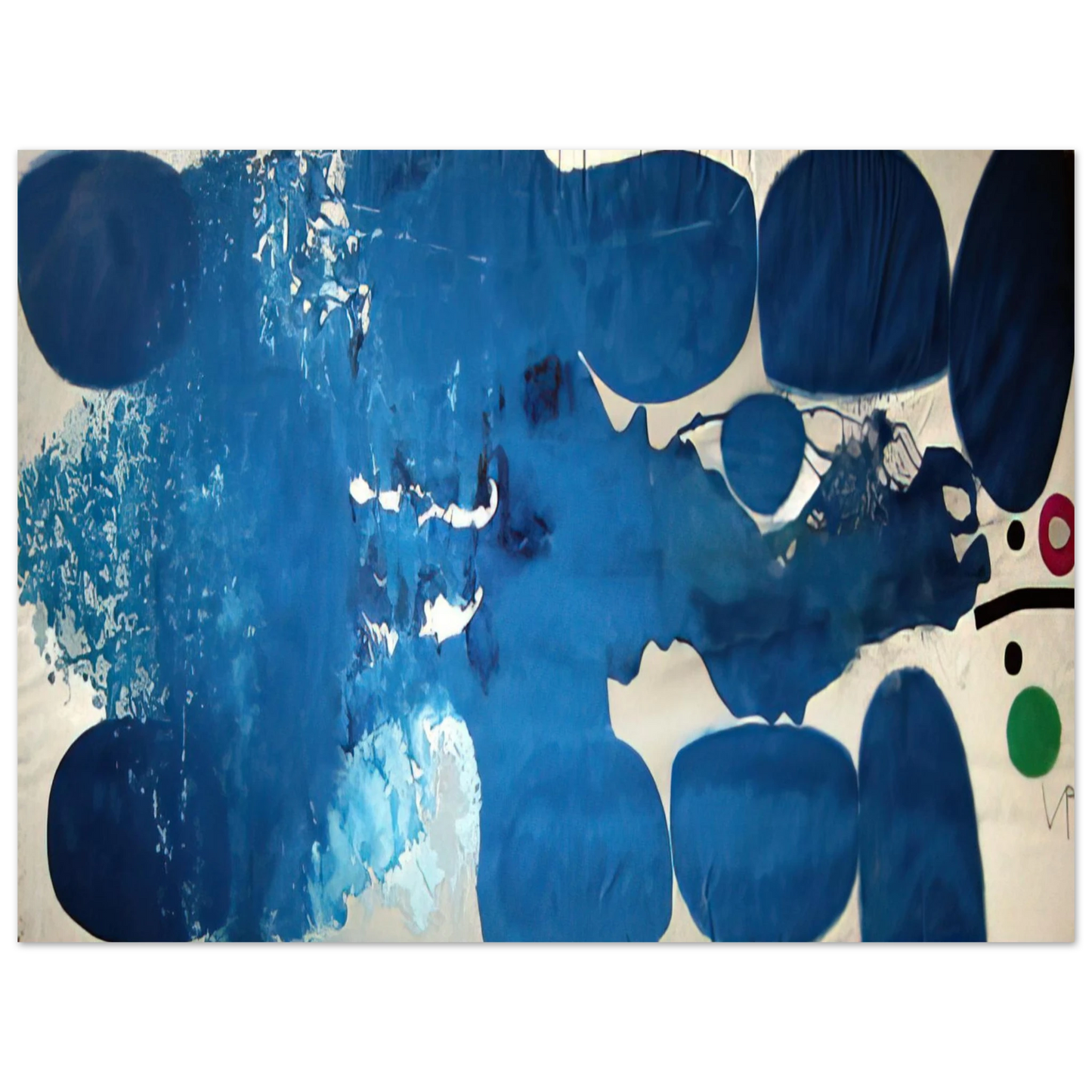 Victor Pasmore - A Tree Full of Birds 2 - 1979  75x100 cm / 30x40inches Fine Art Poster