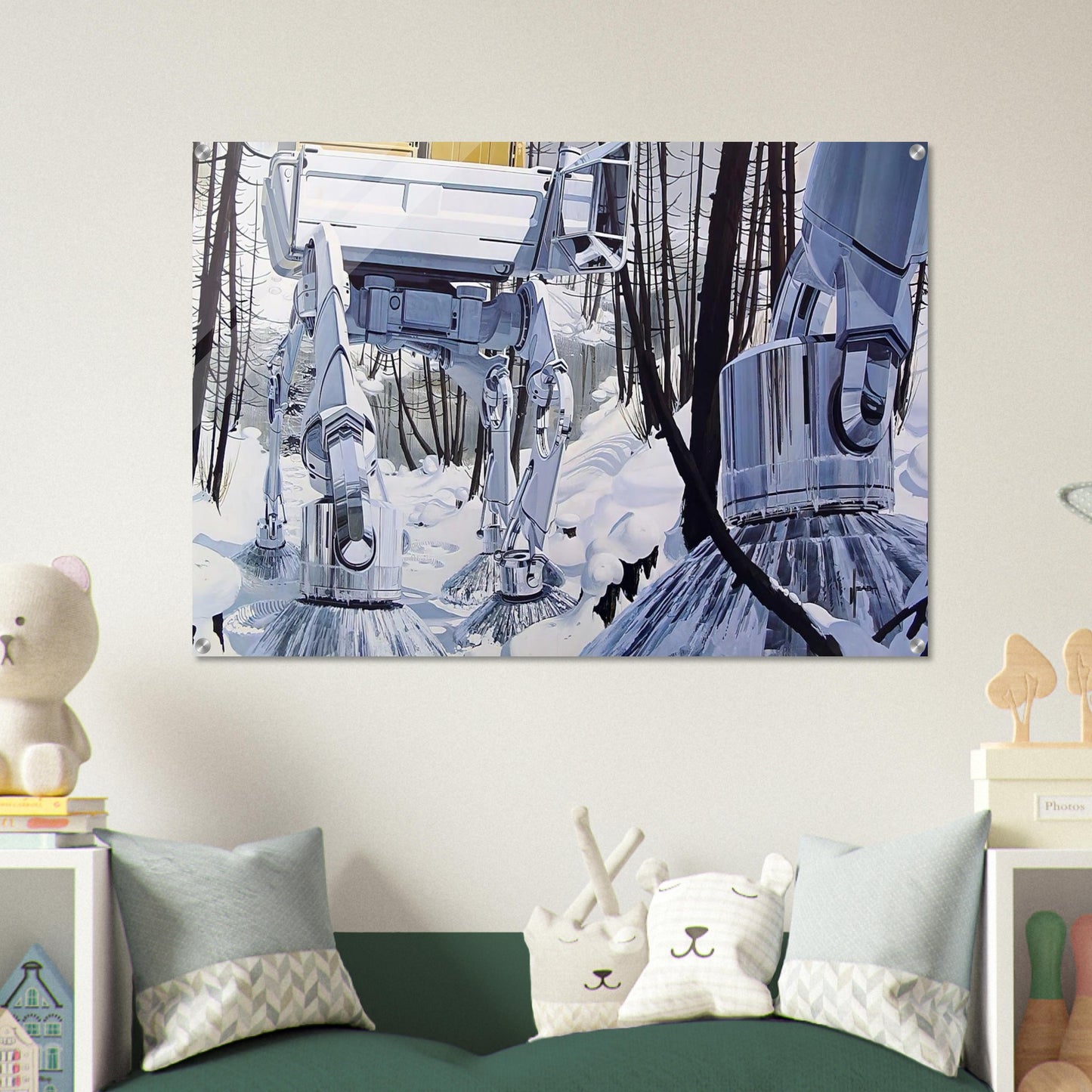Syd Mead - Syd Mead Acrylic Print - 70x100 cm / 28x40″ inches
