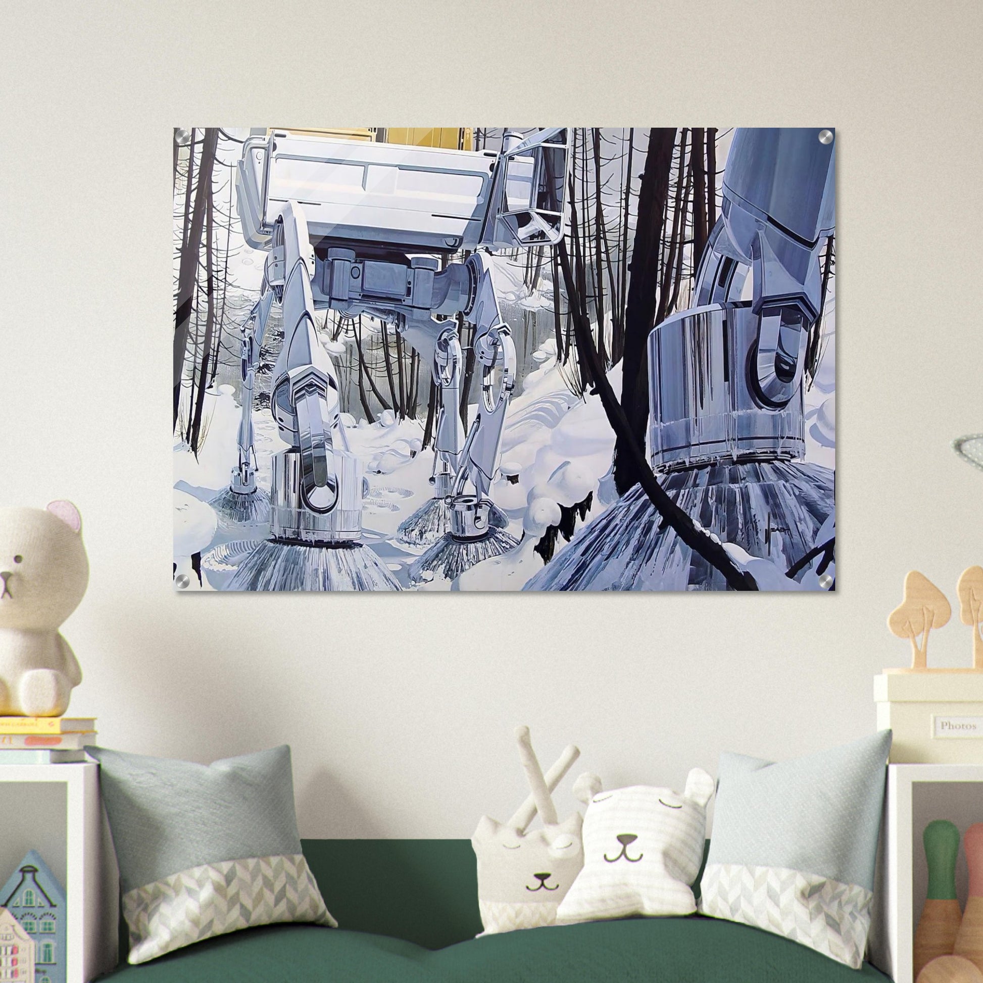 Syd Mead - Syd Mead Acrylic Print - 70x100 cm / 28x40″ inches