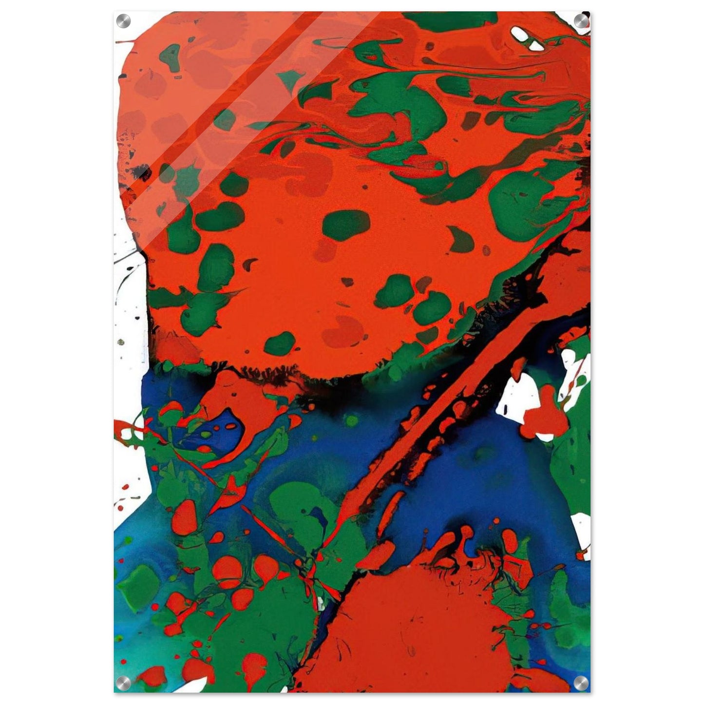 Untitled  SFP94-137  SFF 1807  - Sam Francis Acrylic Print - 70x100 cm / 28x40″ inches